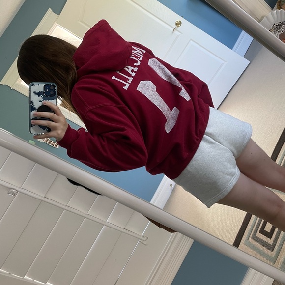 Red Beacon Hills Lacrosse Hoodie - Picture 3 of 6